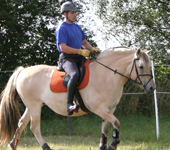 Jörgen rider på Ofelia 2009